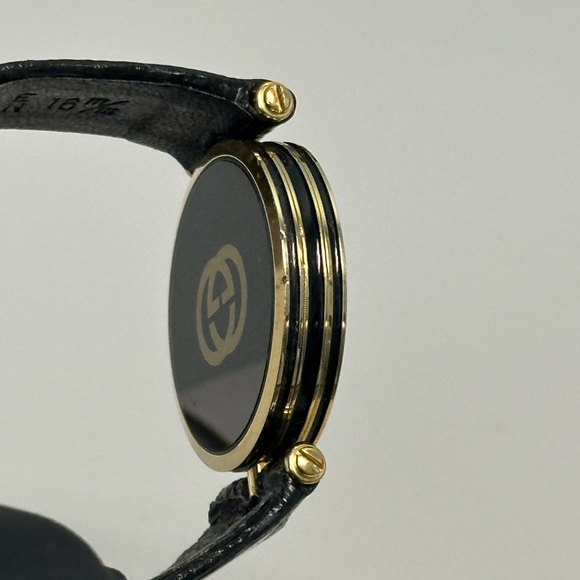 Gucci 2000M Sherry Line Stainless Steel Black 30mm Ladies’ Luxury Watch - Picture 8 of 14